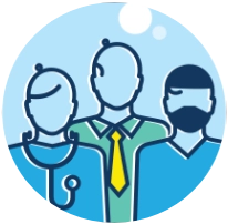 multidisciplinary care icon